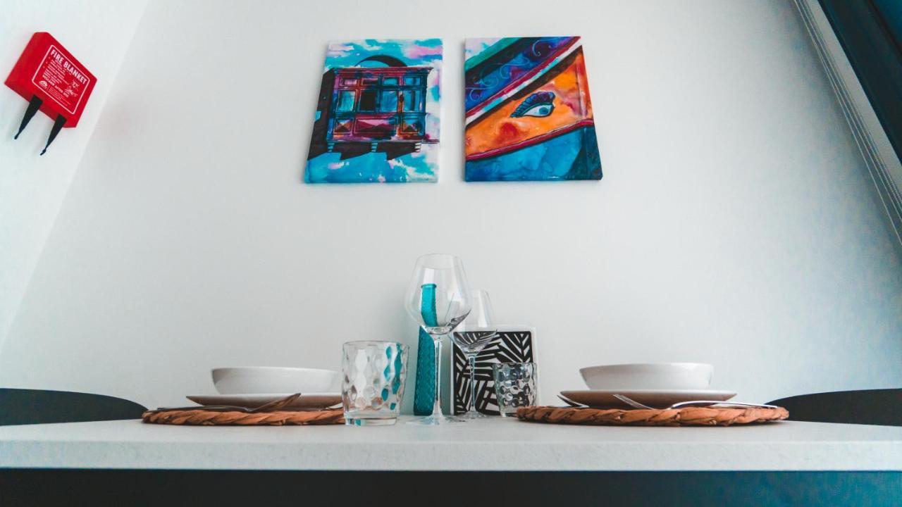 Ideal Location, Stylish 1Br Apartment With Free Parking สลีมา ภายนอก รูปภาพ